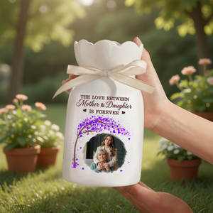 Love Between Mother & Daughters Personalized Flower Vase