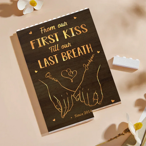 Till Our Last Breath - Personalized Building Block Puzzle - Anniversary Gift, Valentine's Day Gift For Couple