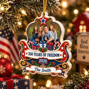 Our Christmas Crew - Real 3D Raised Ornament