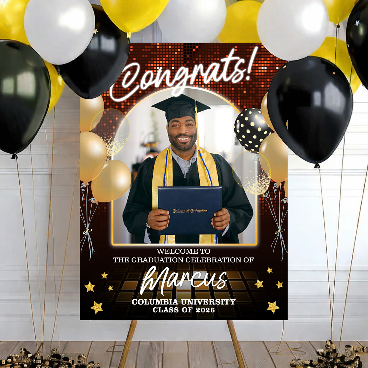 Class Of 2026 Graduation - Personalized Welcome Sign 2_de670886-1f67-4cb5-bc81-14e42d554e60.jpg