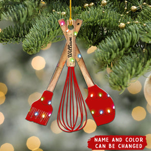 Personalized Baking Mixer Ornament, Baking Ornament For Christmas, Christmas Tree Baking Ornament, Gift For Chef