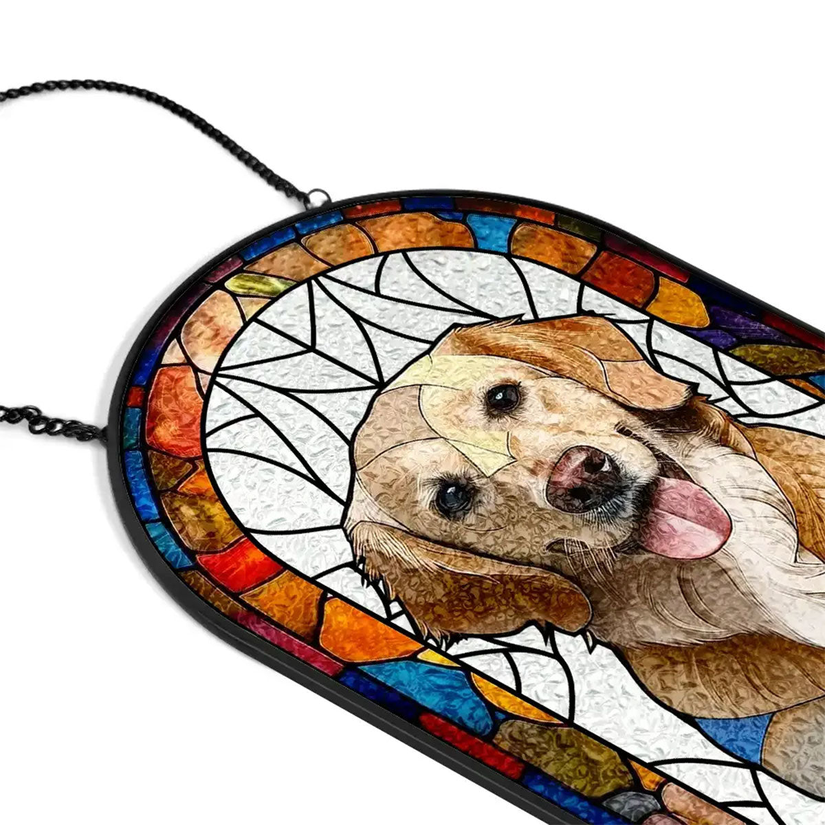 Portrait Dog Cat Family - Personalized Rounded Rectangle Stained Glass Suncatcher 2_e45fe70e-9657-4158-93b2-e29fb6f3a283.jpg