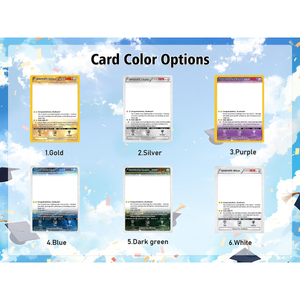 Personalized PKM Graduation Card, Custom Anime Photo Grad Gift, Gamer Graduation Card, Class Of 2026 Keepsake, Graduation Gift for Him