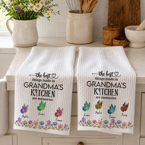 The Best Things Made In Mom Kitchen - Personalized Custom Kitchen Towel