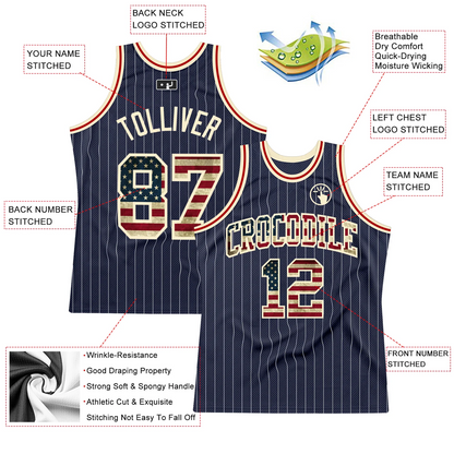 Custom Navy White Pinstripe Vintage Usa Flag Cream-Red Authentic Basketball Jersey 2_f0cb38e8-2948-486a-8694-666dd38452f7.png