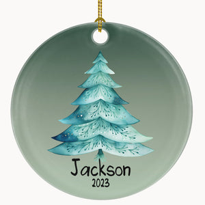 Personalized Girl Ornament, Custom Girl Christmas Ornament, Baby First Christmas Ornament, Baby Girl Ornament, Custom Kids Keepsake Ornament