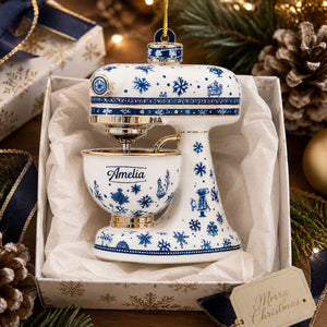 Baking Mixer - Personalized Acrylic Ornament, Christmas Gift For Bakers, Cooking Lovers