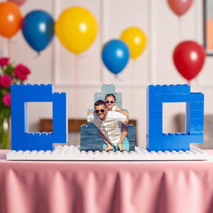 Personalized Dad Photo Building Brick Puzzles, Custom Photo Puzzle, Grandpa Photo Gift, Personalized Gift, Fathers Day, Gift for Her