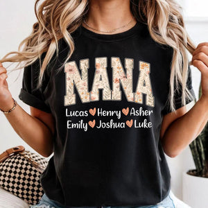 Wildflower Floral Lettering For Mom Grandma - Personalized T-ShirtWildflower Floral Lettering For Mom Grandma - Personalized T-Shirt 2_f7e1afec-e985-455b-9113-f4a7fca37f7e.jpg