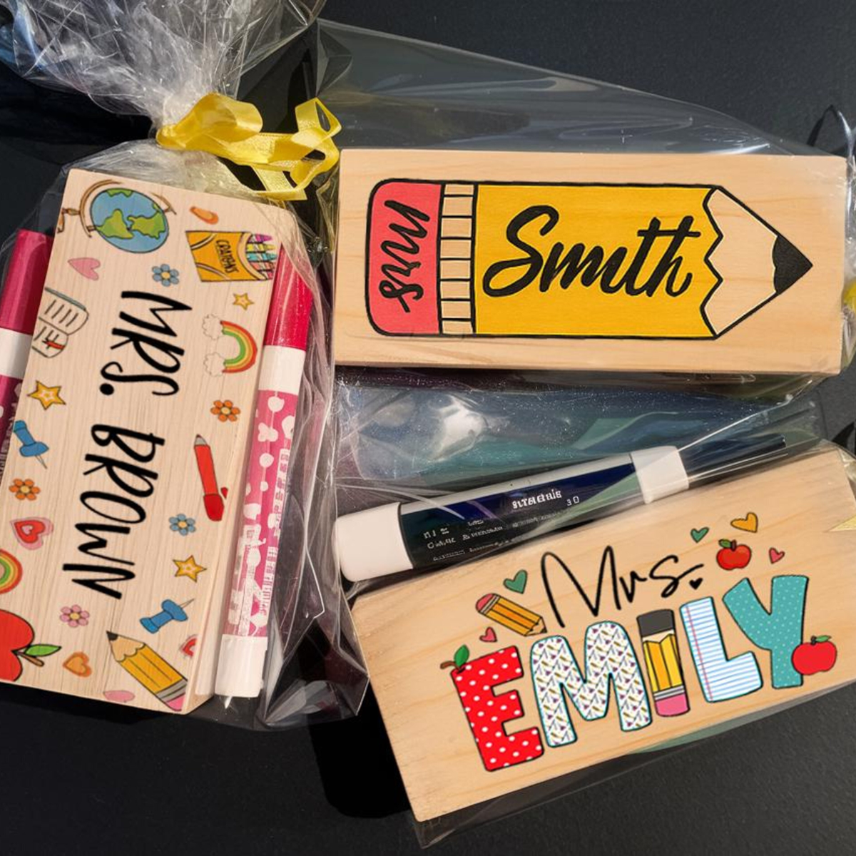 Custom Teacher Name Eraser, Personalized Whiteboard Chalk Eraser, Unique Back to School Office Decor, Teacher Appreciation Gift