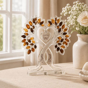 Tree of Love Keepsake - Personalized Acrylic Block