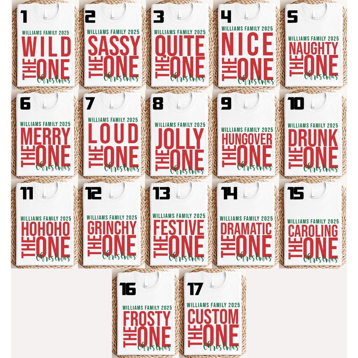 Custom Family Christmas Pajama Shirt, Funny Friends Matching Xmas Tee, Personalized Family Pyjamas Tops, Cute Holiday Outfit Gift