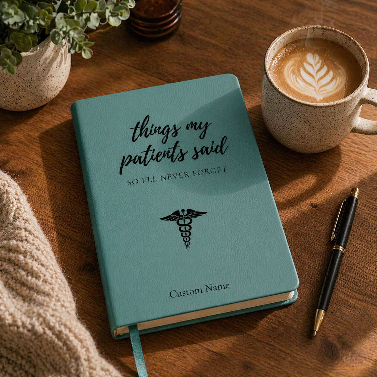 Custom Nurse Journal, Medical Physician Notebook, Personalized Doctor Journal, Nurse Appreciation Gifts, Nurse Graduation Gift, Gift for RN