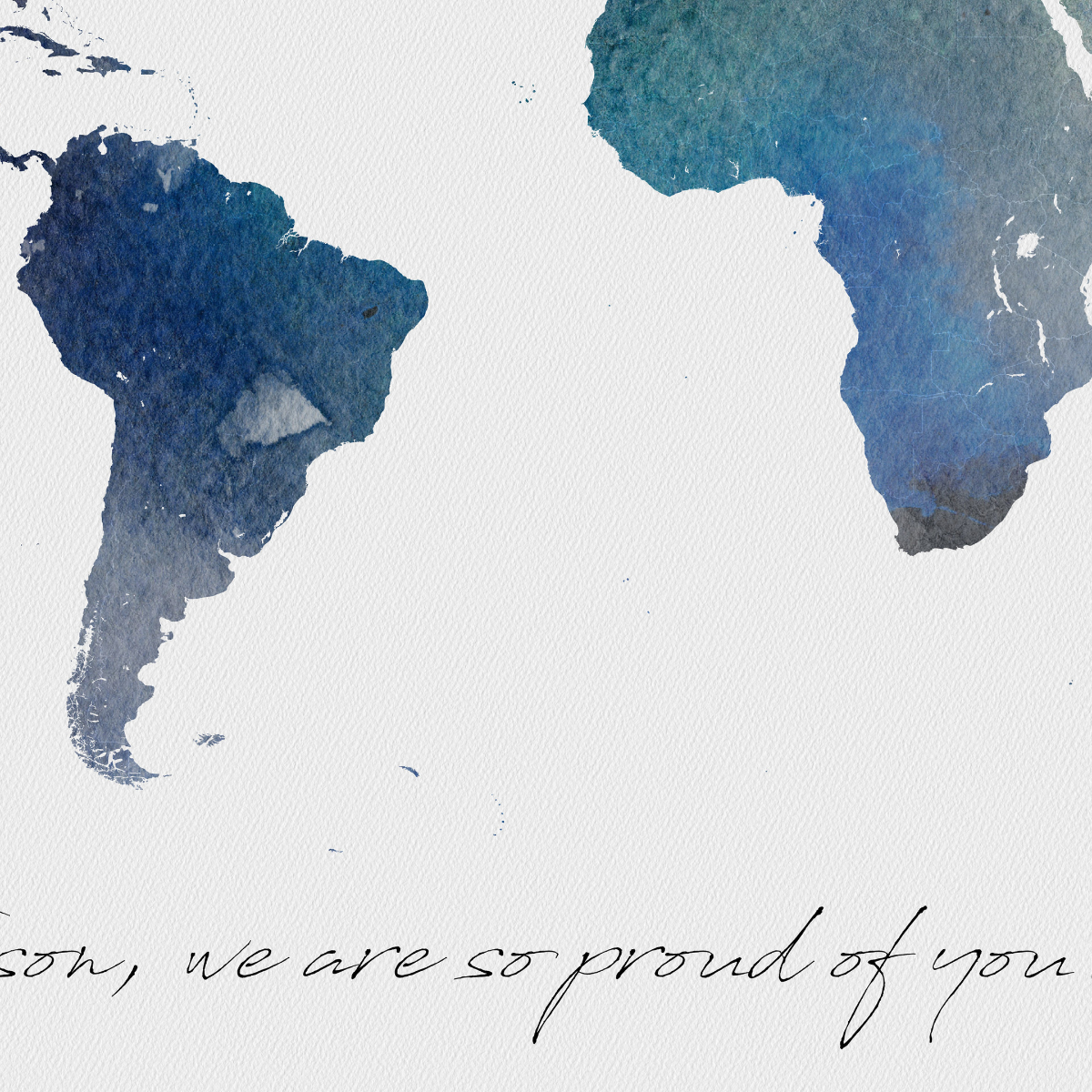 Graduation Gift for Him, Class of 2025 Gift, World Map Gift, For I Know The Plans, Graduation Gift For Son