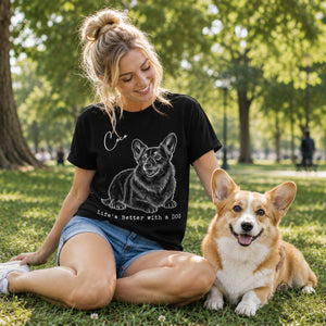 Life's Better With A Dog - Personalized T-shirt