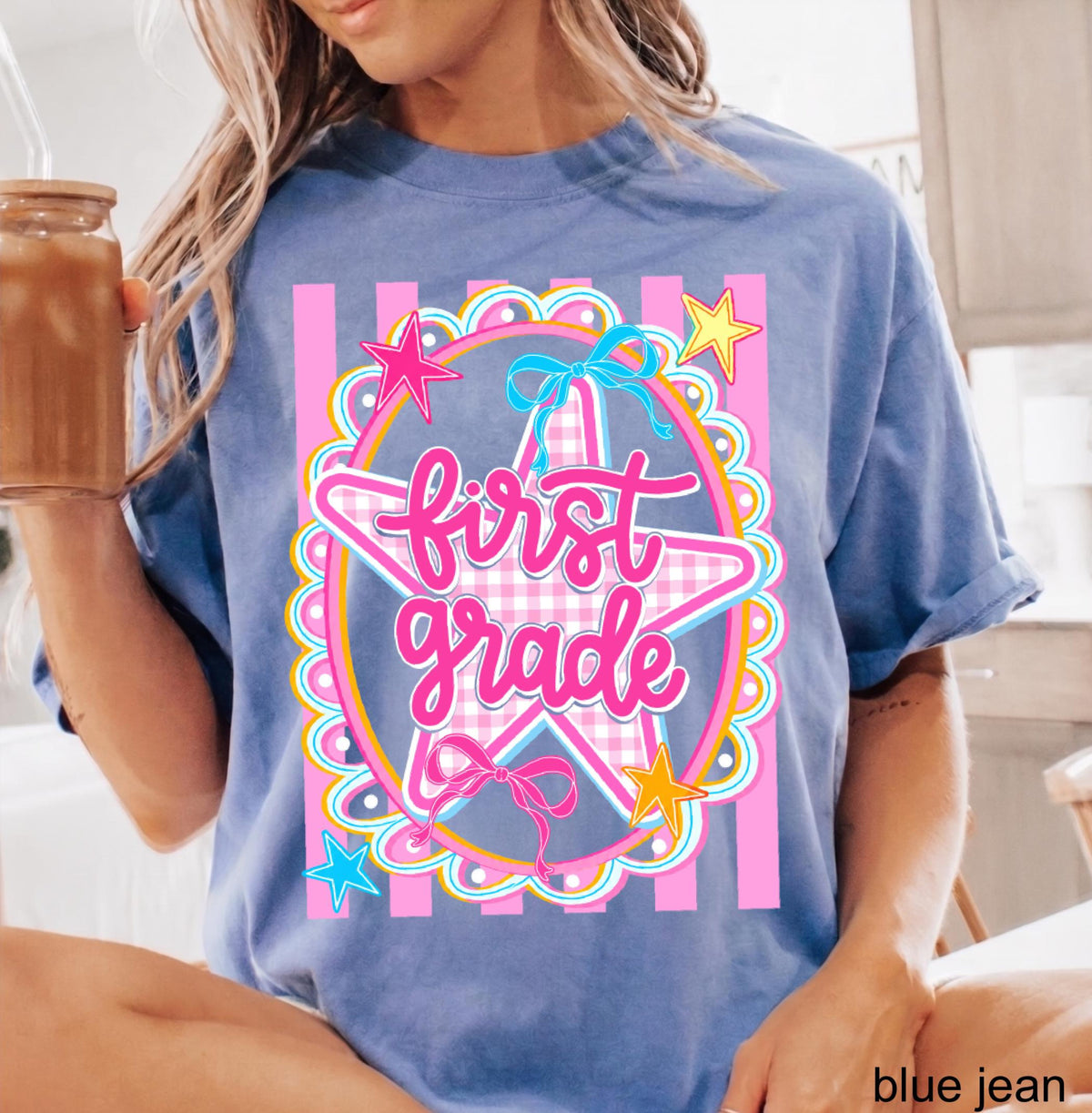 Comfort Colors Back to School Custom Shirt, Personalized Teacher Tees, Grade Level Matching Teacher Tee, Appreciation Gift, Elementary Teach 2a087630-6377-48e9-b180-289e3ffd8a47-3.jpg