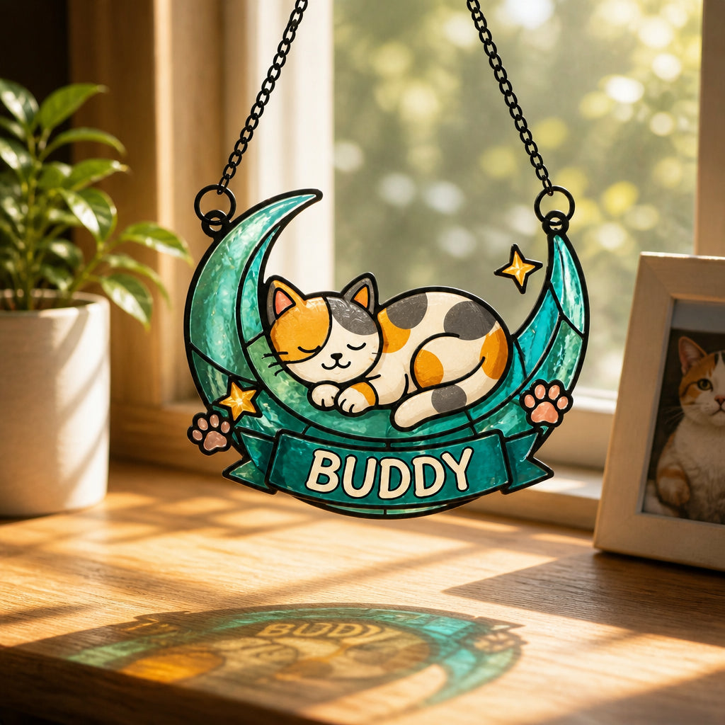 Personalized Cat Moon Suncatcher – Custom Pet Name - Personalized Suncatcher Ornament 2a0baa36-6aa4-4338-8b56-34c599d4f3c7.jpg