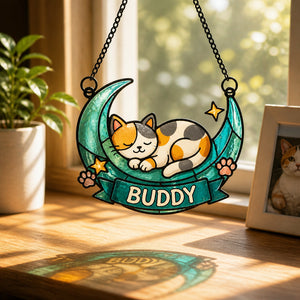 Personalized Cat Moon Suncatcher – Custom Pet Name - Personalized Suncatcher Ornament 2a0baa36-6aa4-4338-8b56-34c599d4f3c7.jpg
