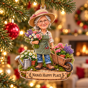 Personalized Gardener Christmas Ornament – Custom Photo & Text, Grandma Gardening Ornament, Christmas Gift for Nana, Mom & Garden Lovers 2a1189a2-5bfb-4729-a0e6-9b2293bc4189-Nana-s-Happy-Place-Tree-Ornament-1.png