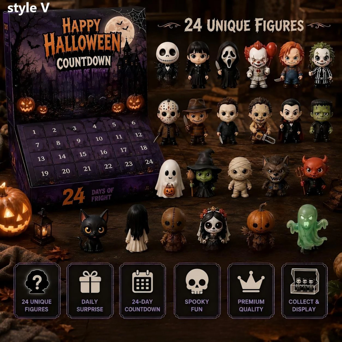 Halloween Advent Calendar 2026, 24 Day Ghost Blind Box, Spooky Cute Countdown Gift, Mini Collectible Hanging Ornaments, Multiple Box Styles 2a1ab39c-64e8-43fc-b090-34512652c7a7-V_converted.png