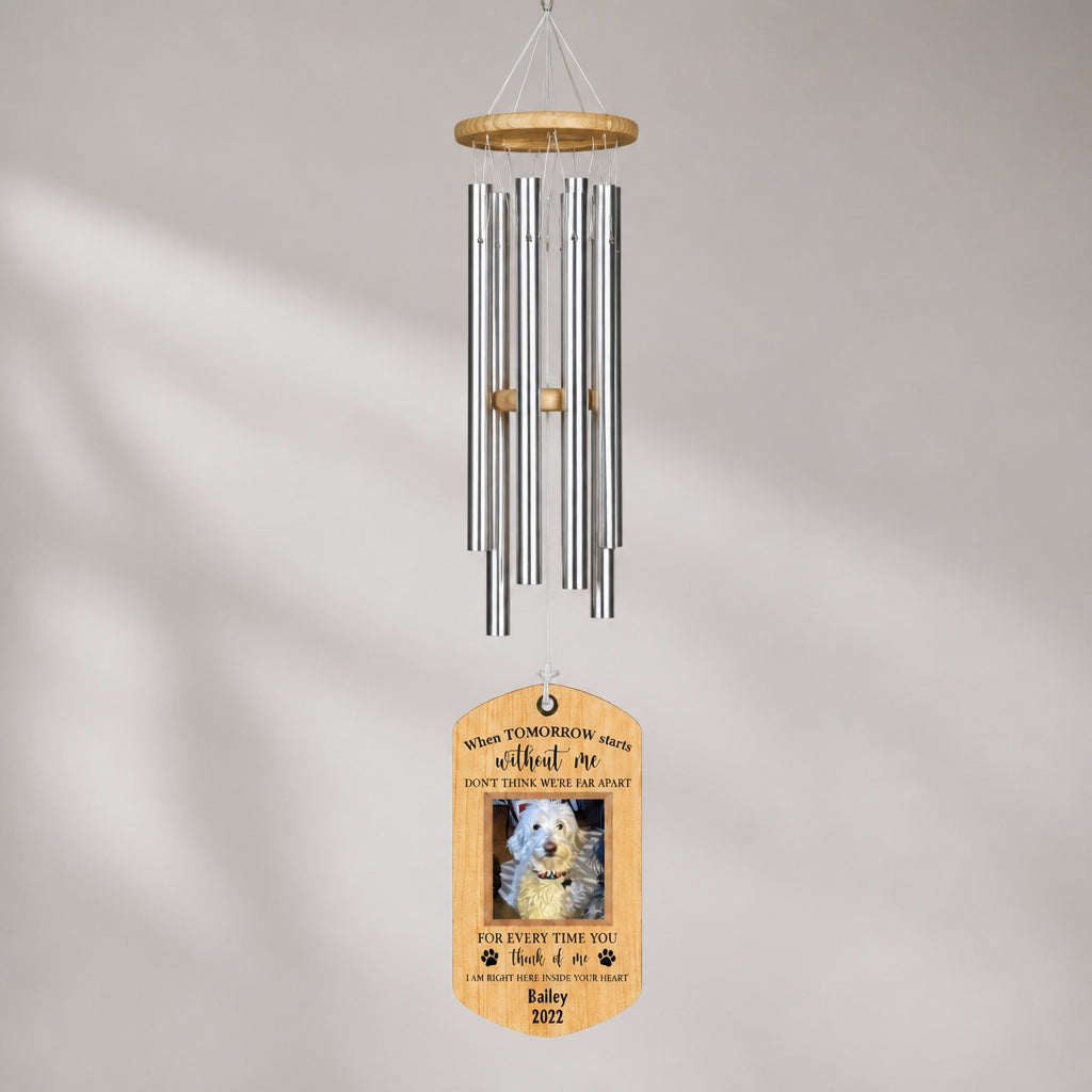 Pet Memorial Wind Chime – When Tomorrow Starts Without Me – Photo, Name & Year - Personalized Windchime 2a20fbda-f039-4774-8025-dbb9799c871d.jpg