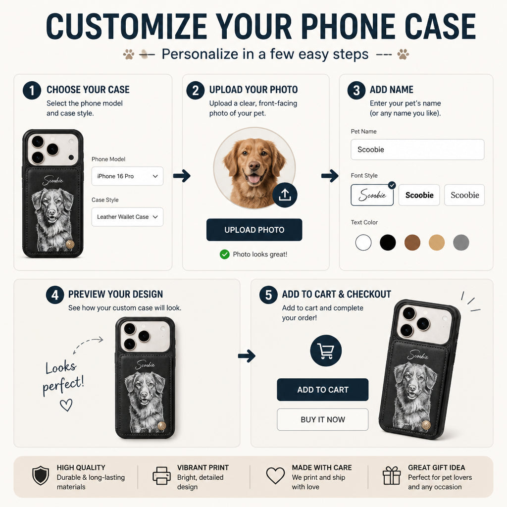Custom Pet Portrait Wallet Phone Case – Engraved Sketch Look - Personalized Phonecase 2a40b013-27a4-4653-8753-262da75bf13c.jpg