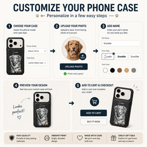 Custom Pet Portrait Wallet Phone Case – Engraved Sketch Look - Personalized Phonecase 2a40b013-27a4-4653-8753-262da75bf13c.jpg