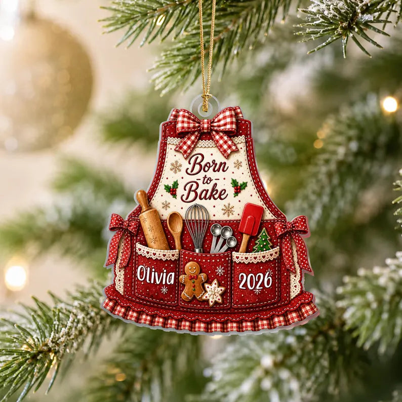 Personalized Baking Apron Ornament 2026, Baking Ornaments for Christmas Tree, Gift for Bakers, Cooking Ornament for Baking Lovers 2a446bb6-98e6-471f-988f-d37623ad3ad9-jhhhhhh-3-.webp