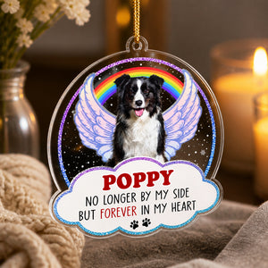 Pet Memorial Photo Acrylic Ornament – Forever In My Heart - Personalized Transparent Acrylic Ornament 2a66fd0c-9105-4fbf-9dcb-a3fec8a5b29f.jpg
