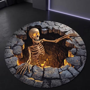 3D Illusion Stone Well Skeleton Round Rug, Halloween Horror Skeleton Carpet, Non Slip Floor Mat, Living Room Bedroom Decor, Spooky Gift 2a8974cc-ddfe-42af-8cbb-5e086a1f6b3c-fhfghfgfhfytjuk-_5_.jpg