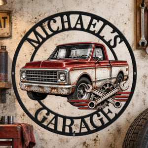 Custom Photo Garage Mechanic Shaped Metal Sign - Personalized Birthday Gifts 2a9f3435-b3c6-443f-ae20-f2426f19e192-6ab34392bda1e.jfif
