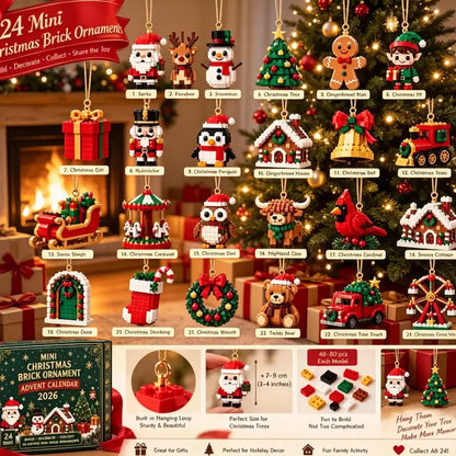 24 Mini Christmas Brick Ornament Advent Calendar 2026, DIY Building Block Countdown Kit, Holiday Stocking Stuffer, Xmas Tree Decor Gift 2abd4031-84f5-4042-a242-c99a6cf1f3ac-dgdf-3-.webp