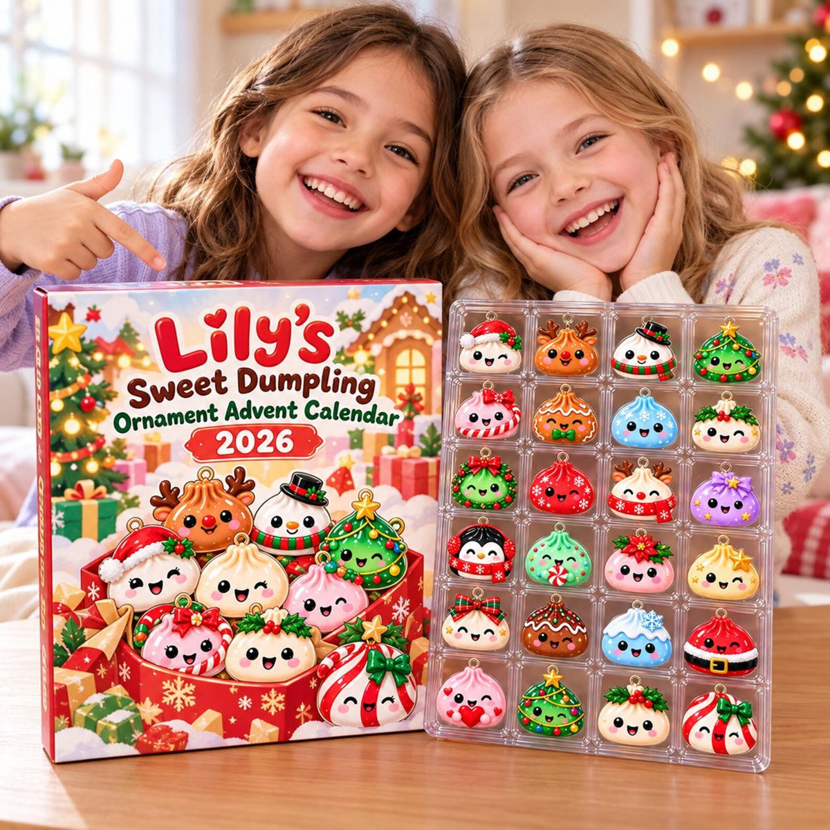 Christmas Dumpling Advent Calendar 2026, 24 Custom Dumpling Charms, Family Countdown Calendar, Kids Holiday Gift, Blind Box Xmas Gift John 2ac6a205-bee0-4812-9bba-0526342e17cc-il_1588xN.8630327145_oype.jpg