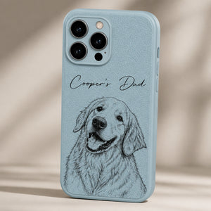 Custom Pet Sketch Phone Case – [Pet Name]'s Dad - Personalized Phonecase 2af2ea22-35b2-4855-81d4-60b65c0bc910.jpg