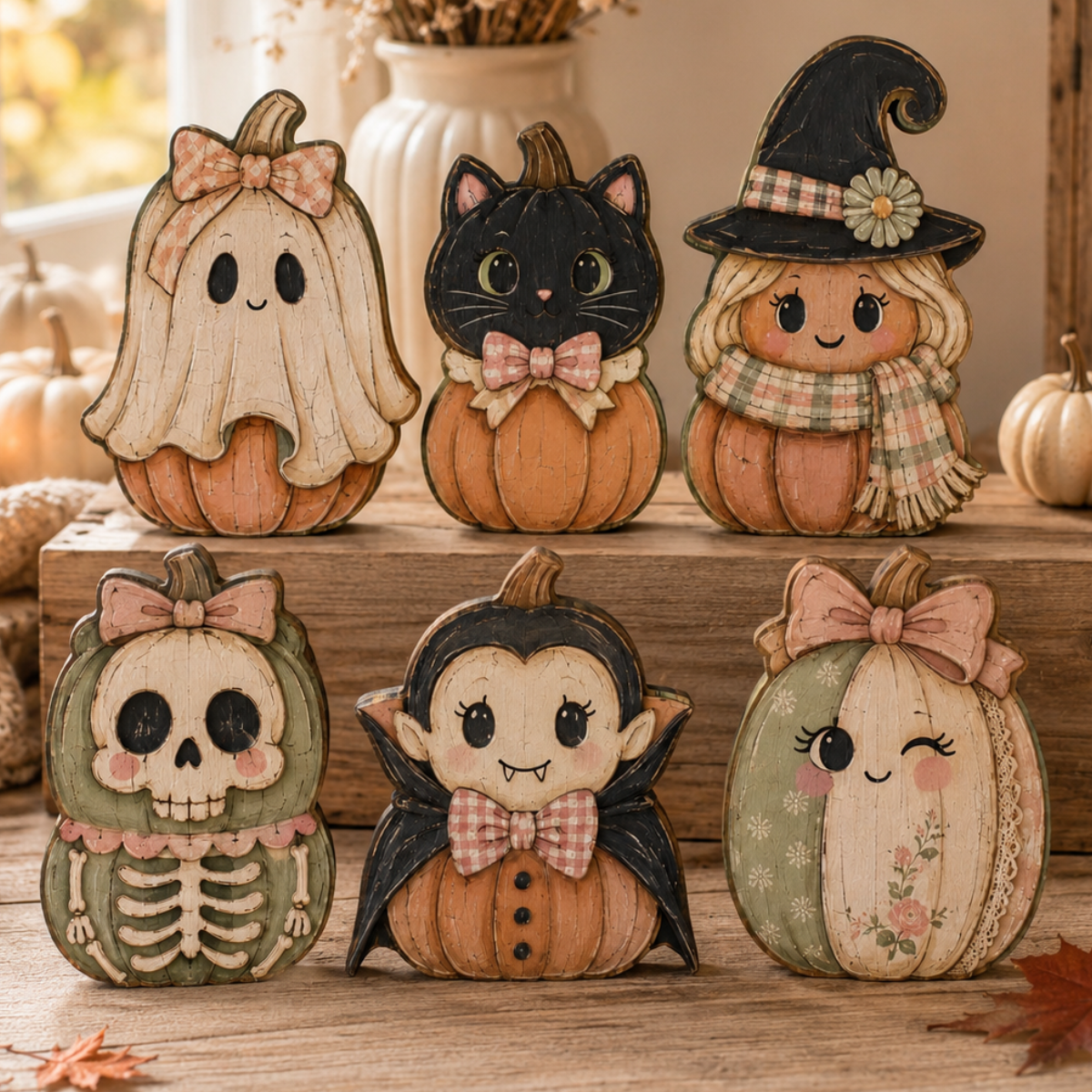 Farmhouse Halloween Wooden Blocks Decor, Rustic Cute Spooky Pumpkin Shelf Sitter Collection, Distressed Autumn Tiered Tray Figures 2b011d37-3fdf-4141-ad13-46bc64271bb6-banner-1.png