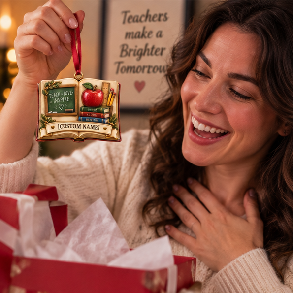 Personalized Teacher Open Book Christmas Ornament - Custom Name Teach Love Inspire Tree Decor 2b0fd213-3ac3-469d-9ae3-2fa3df003f58-teacher_ornament_mockup_4_recipient.png