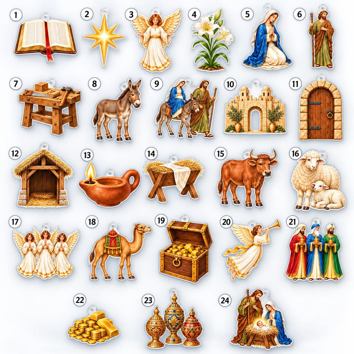 Christian Nativity Advent Calendar 2026, 24 Days Christmas Countdown Calendar, Jesus Birth Story Decor, Faith Christmas Ornament Set Gift 2b10c9b7-ccfc-4b5c-bda6-8971fbcdf319-il_1588xN.8565307204_97he.jpg