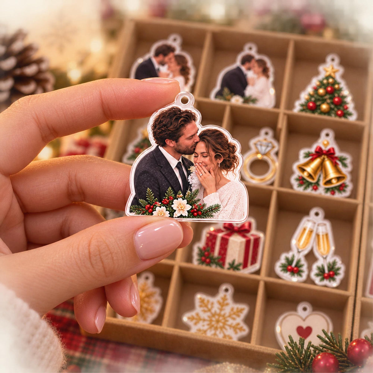 Personalized Engagement Advent Calendar with 24 Custom Photo Acrylic Ornaments, First Christmas Engaged Gift, Couple Keepsake for Fiancée 2b13ed53-82a4-45ad-b5df-5bed639ddf2b-il_fullxfull.8590147424_8gio.jpg