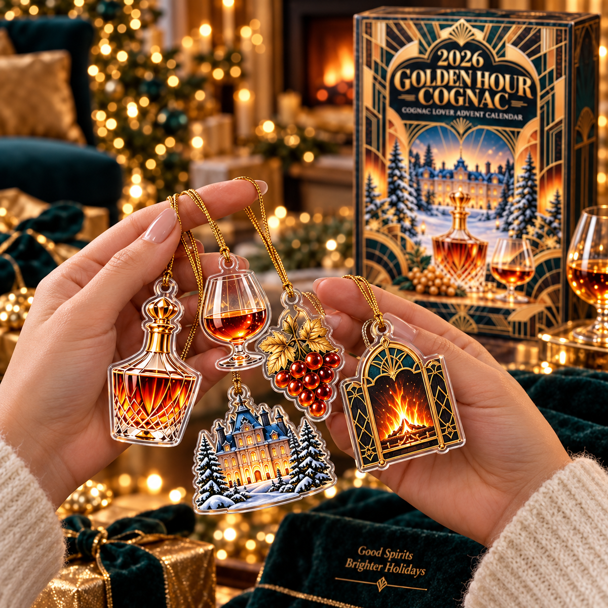 2026 Golden Hour Cognac Lover Advent Calendar, Luxury Whiskey Countdown, Christmas Holiday Gift For Men, Unique Bar Decor 2b1db0c3-a02d-4318-b663-0db23dafa9d6-1e7fd585-1d6c-47d5-a4d9-539a03c5325a.png