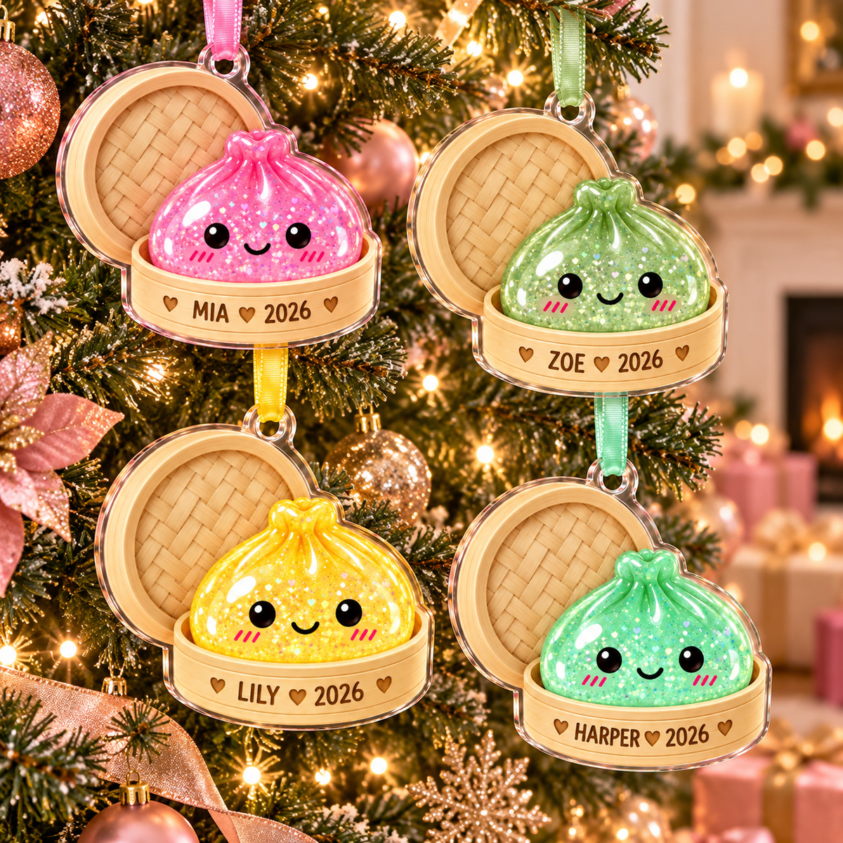 Squishy Ornament, Custom Name Dumpling Ornament, Cute Squishy Lover Gift, year of squishy ornament, Kawaii Ornament, 2026 Kids Keepsake 2b28af9e-6e93-4e7d-933c-addadcd539c6-banner-1.png