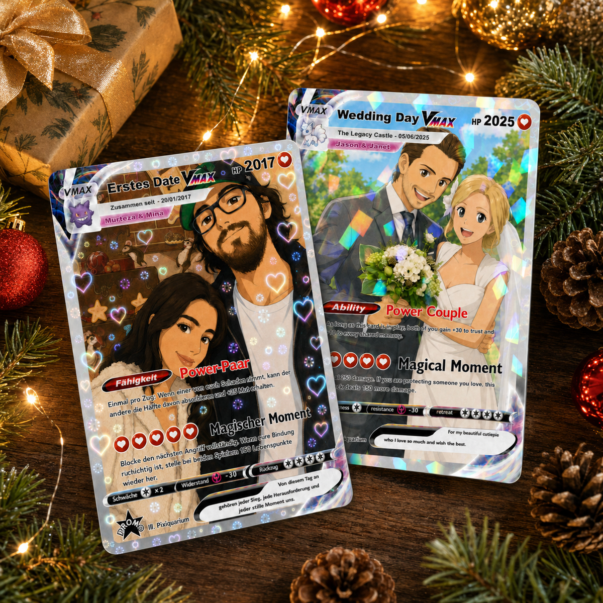 Personalized Anniversary Card, Custom PKM Card, Anime Wedding Card, Anniversary Gift for Couple, Gift for Him Her 2b432fab-cf39-4011-867f-2d1ace8e6976-banner-1.png