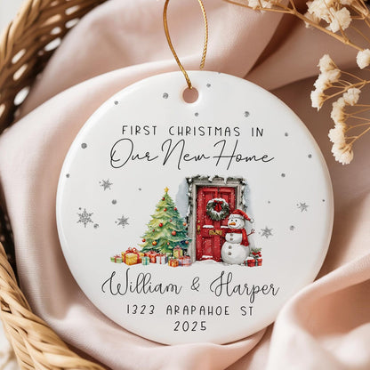 First Christmas In New Home Ornament, Custom Couple Name with Address Housewarming Keepsake 2b7f5c53-5652-49ea-9765-38386f95ab98-5.jpg