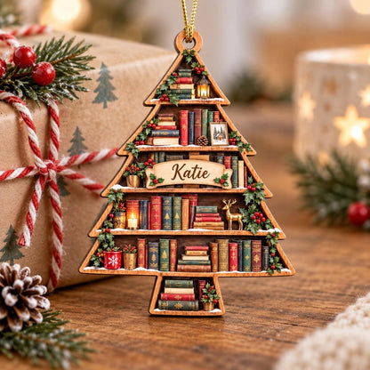 Custom Book Lover Christmas Tree Wood Ornament, Personalized Bookshelf Reader Decor 2026, Bookish Librarian Keepsake Gift 2ba0648a-cc9a-4ab5-ab7b-eef261e2e4b6-6.jpg