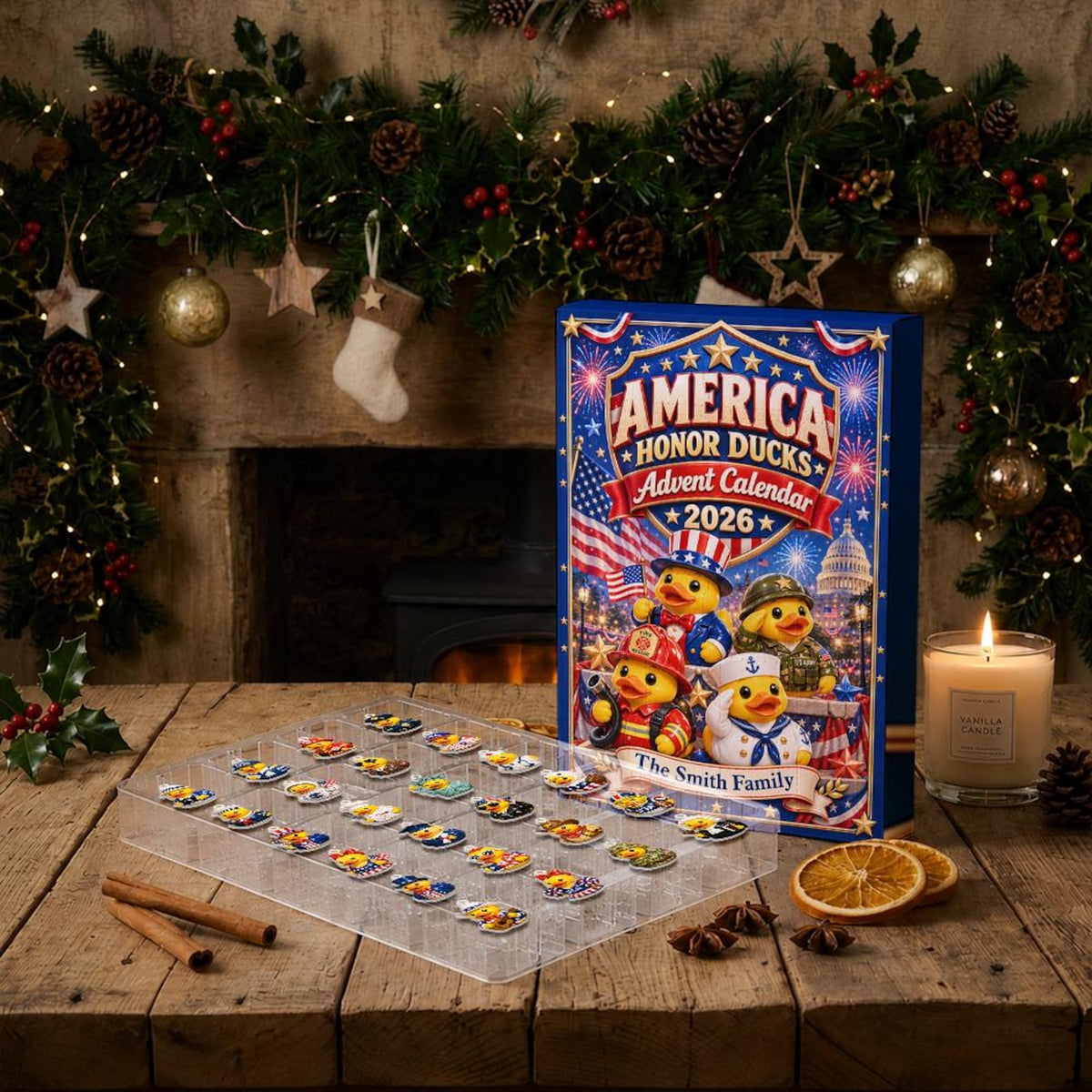 America Honor Ducks Advent Calendar, 24 Acrylic Charms, 2026 Patriotic Duck Countdown, American Keepsake 2bb00946-4181-4e41-9781-2d01ddf84724-il_1588xN.8573064621_1qex.jpg