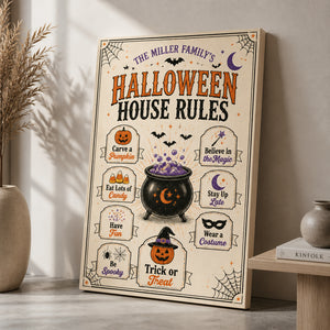 Personalized Family Halloween Rules Canvas - Personalized Canvas 2bb92a9d-7c5a-4f0d-ba0d-0db650020591.jpg