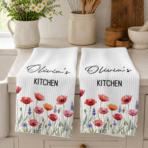 My Kitchen Personalized Kitchen Towel, Gift For Cooking Lovers 2bc39262-6655-4597-9906-5784e690630f-banner-3.jpg