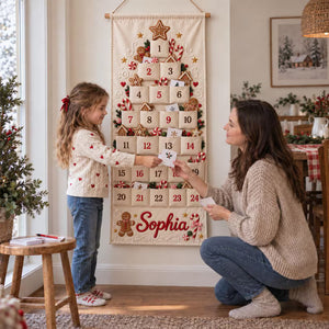 Personalized Christmas Advent Calendar, 24 Fillable Pockets, Reusable Christmas Wall Hanging, Home Countdown for Family Traditions 2bc7f636-d66d-4b2a-967a-bfe8cd3f9fc7-fgdgfbhnjh-5-.jpg