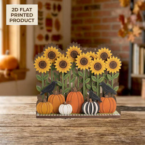 Sunflower & Pumpkin 2D FLAT Wooden Block Decor, Rustic Fall Harvest Shelf Sitter, Autumn Farmhouse Table Decor, Thanksgiving Gift 2bcc09ff-a8cf-4b96-8088-ed816982767f-gfgf-3-.jpg