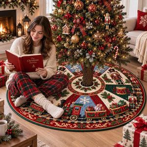 Vintage Quilted Nutcracker Christmas Tree Skirt, Custom Holiday Tree Mat 2bea4ec6-57a9-4284-a149-4056c9165ac1-ggfgf-6-.webp