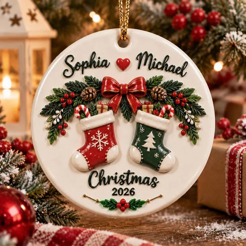 Personalized Couple Christmas 3D Ceramic Ornament, Custom Name Stocking Keepsake Gift For Couple 2c158d28-a06a-458d-aa9c-48bb687364d6-il_794xN.8560160791_aoek.webp